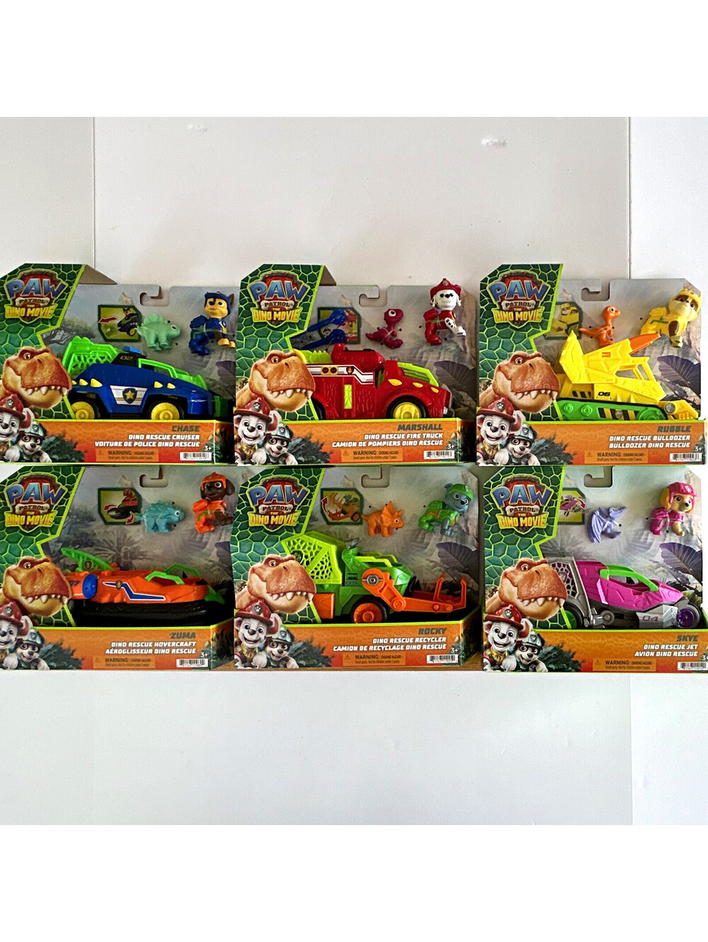 Spin Master PAW Patrol The Dino Movie Dino Rescue Vehicles & Figures 2026